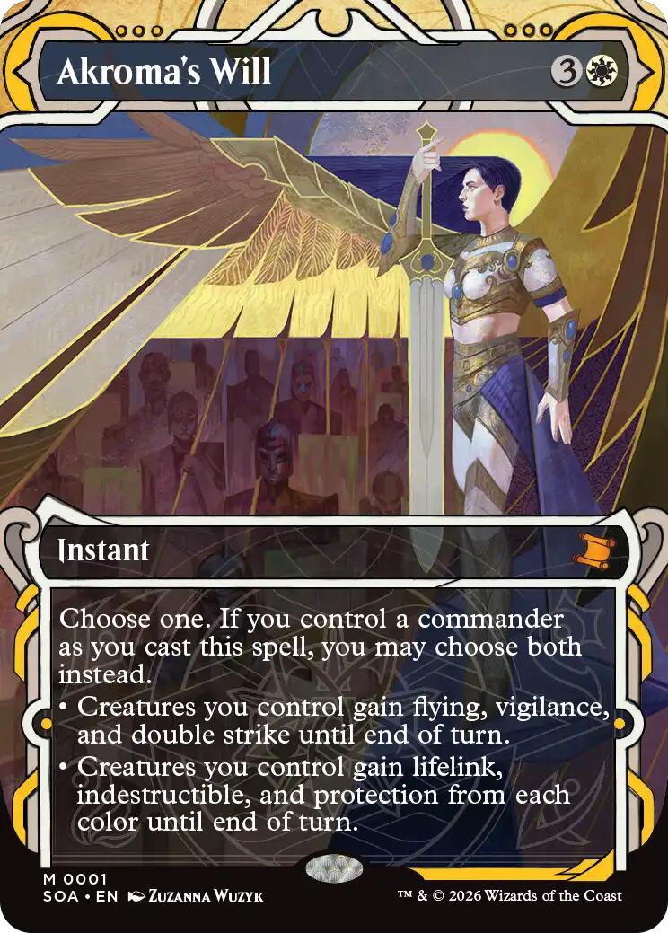 Akroma's Will [Secrets of Strixhaven: Mystical Archive] | Galaxy Games LLC