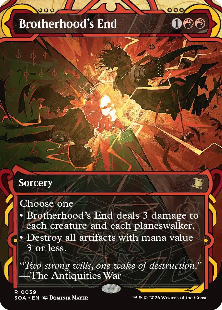 Brotherhood's End [Secrets of Strixhaven: Mystical Archive] | Galaxy Games LLC
