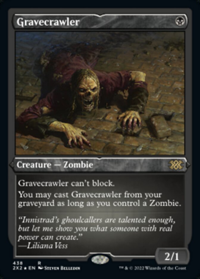 Gravecrawler (Foil Etched) [Double Masters 2022] | Galaxy Games LLC