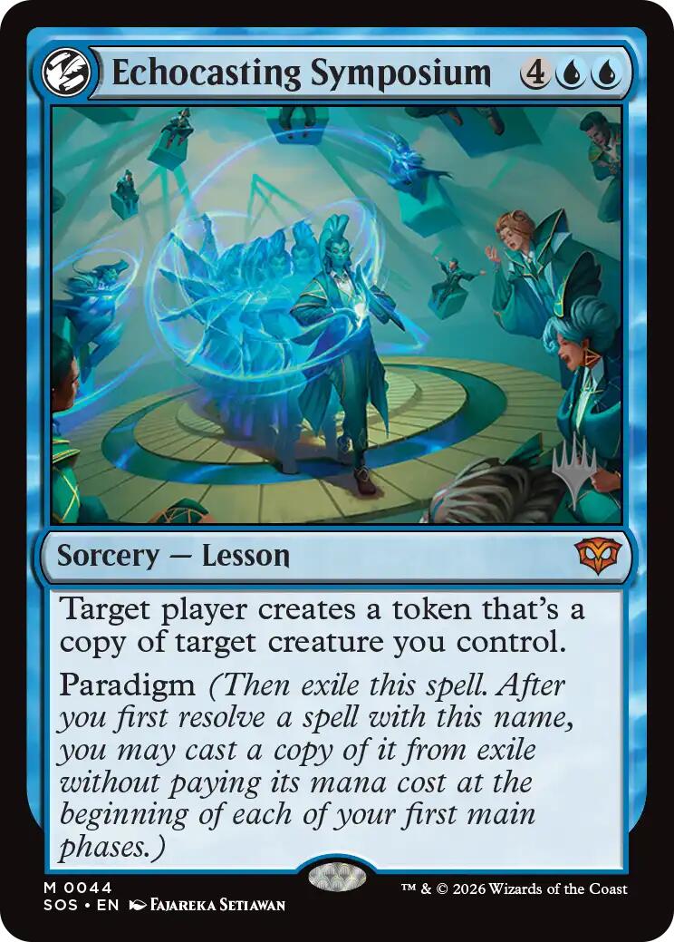 Echocasting Symposium [Secrets of Strixhaven Promos] | Galaxy Games LLC