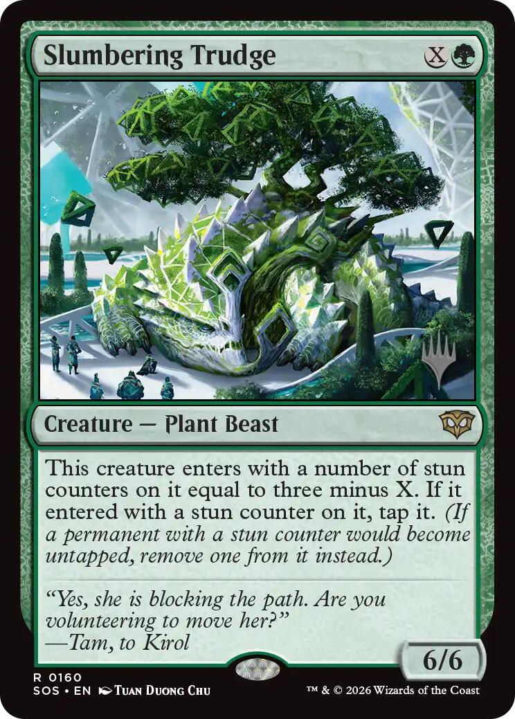 Slumbering Trudge [Secrets of Strixhaven Promos] | Galaxy Games LLC