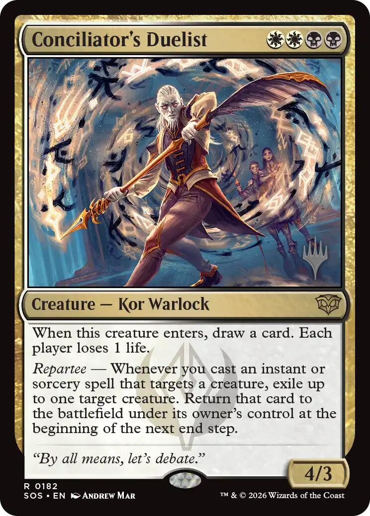 Conciliator's Duelist [Secrets of Strixhaven Promos] | Galaxy Games LLC