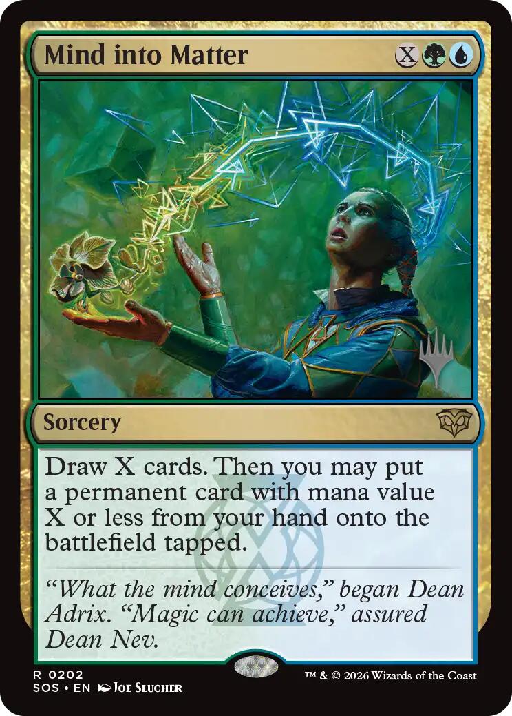 Mind into Matter [Secrets of Strixhaven Promos] | Galaxy Games LLC