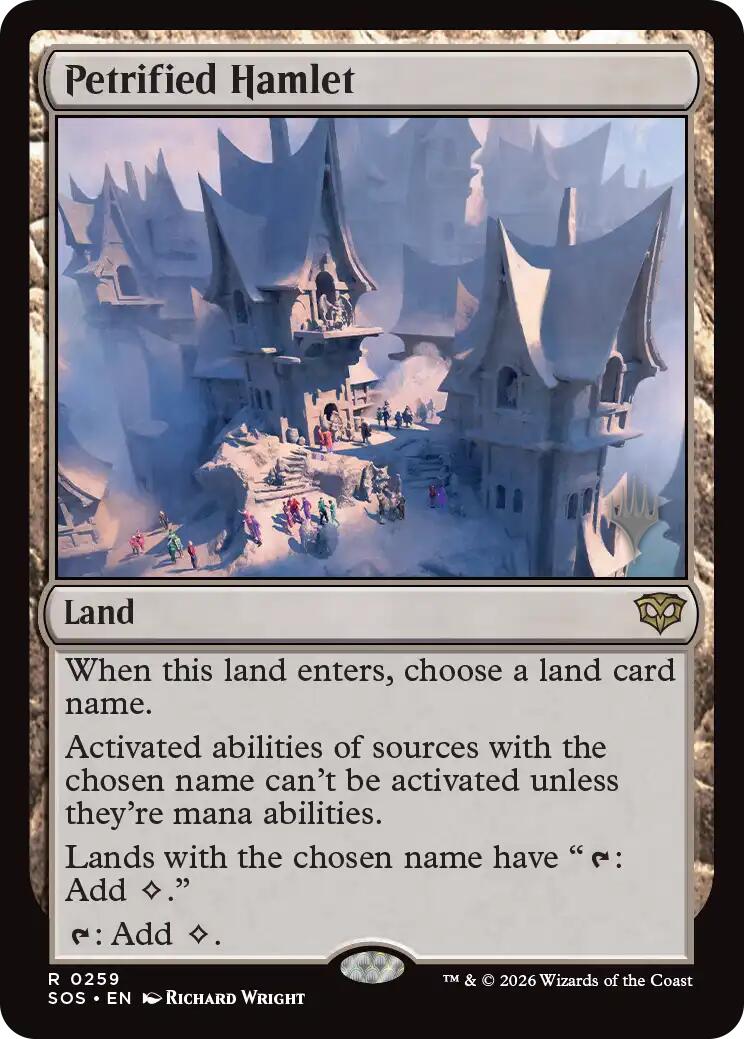 Petrified Hamlet [Secrets of Strixhaven Promos] | Galaxy Games LLC