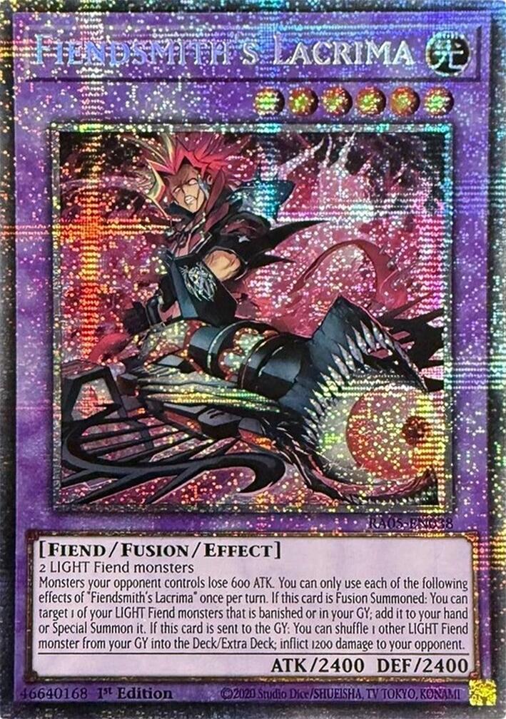 Fiendsmith's Lacrima (Starlight Rare) [RA05-EN038] Starlight Rare | Galaxy Games LLC