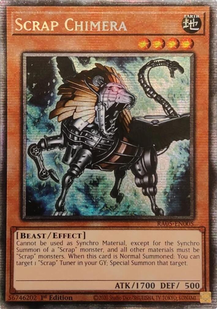 Scrap Chimera (Starlight Rare) [RA05-EN005] Starlight Rare | Galaxy Games LLC