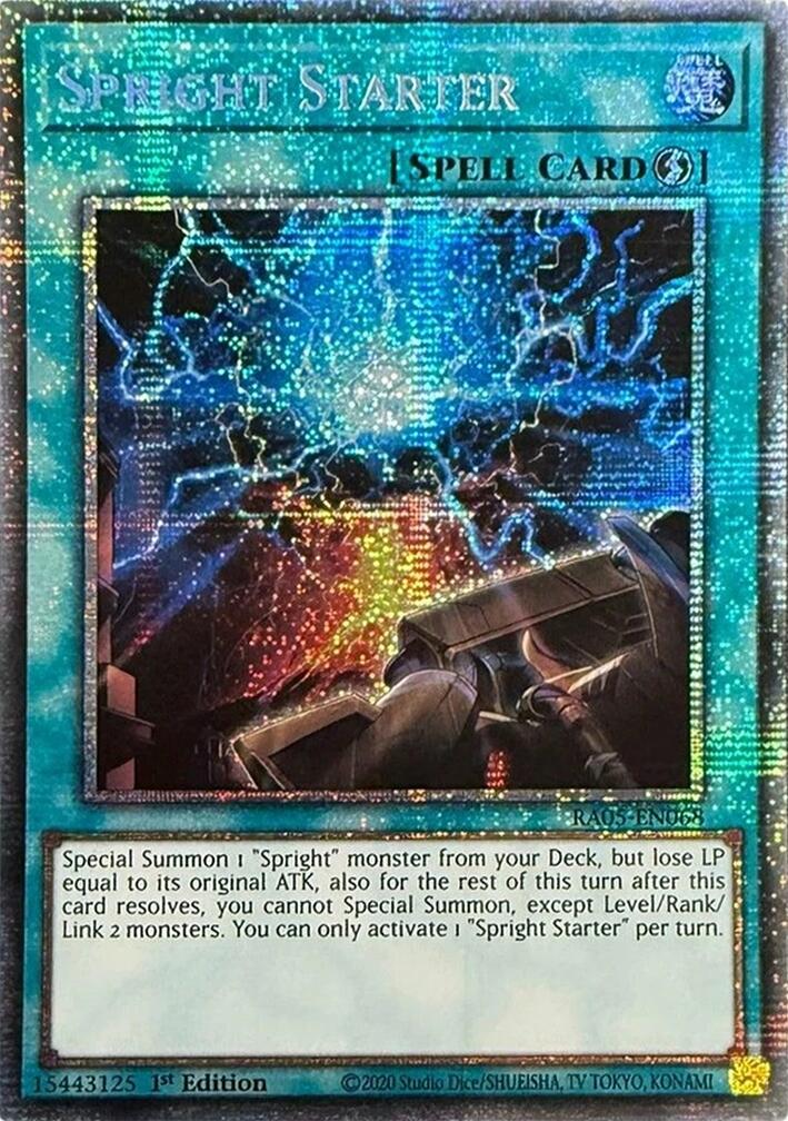 Spright Starter (Starlight Rare) [RA05-EN068] Starlight Rare | Galaxy Games LLC