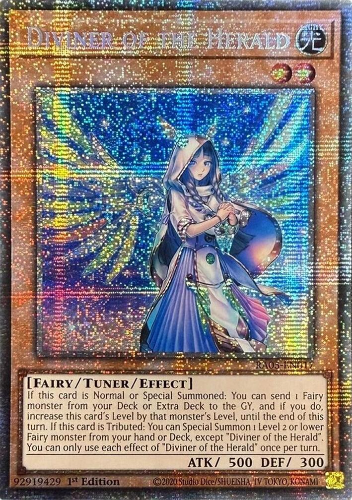 Diviner of the Herald (Starlight Rare) [RA05-EN017] Starlight Rare | Galaxy Games LLC