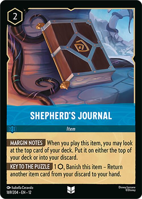 Shepherd's Journal (169/204) [Wilds Unknown] | Galaxy Games LLC