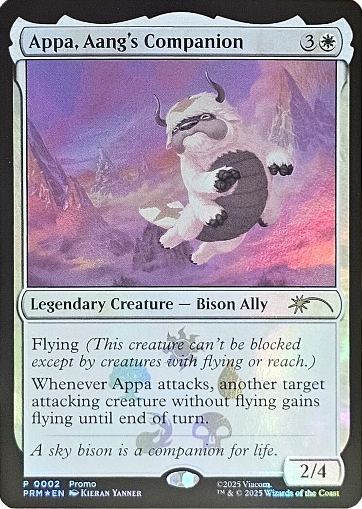 Appa, Aang's Companion [Media Promos] | Galaxy Games LLC