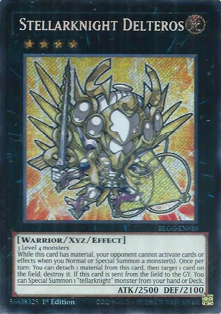 Stellarknight Delteros [BLGG-EN010] Secret Rare | Galaxy Games LLC