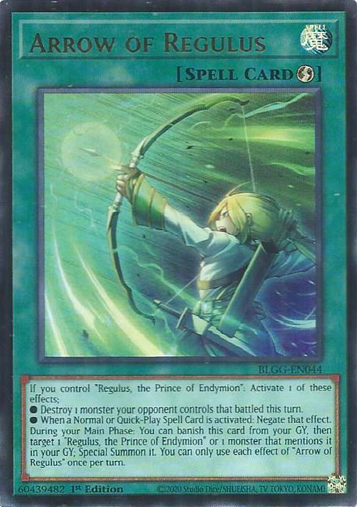 Arrow of Regulus [BLGG-EN044] Ultra Rare | Galaxy Games LLC