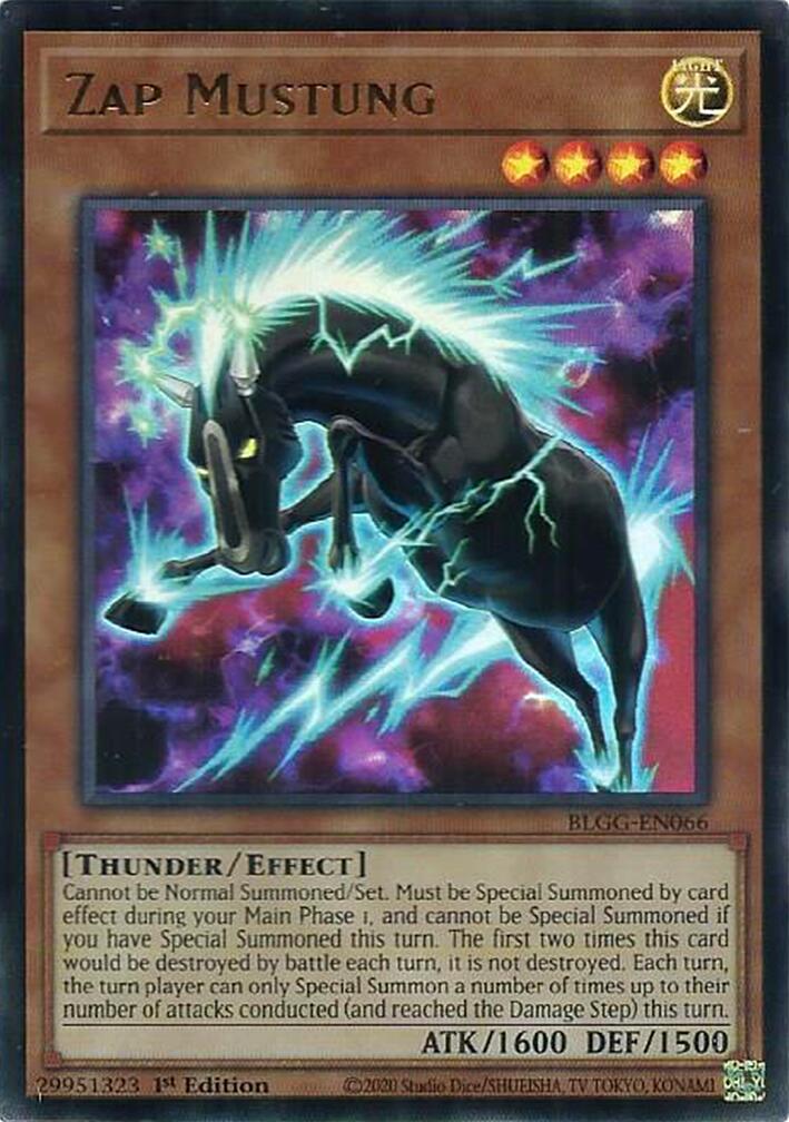 Zap Mustung [BLGG-EN066] Ultra Rare | Galaxy Games LLC