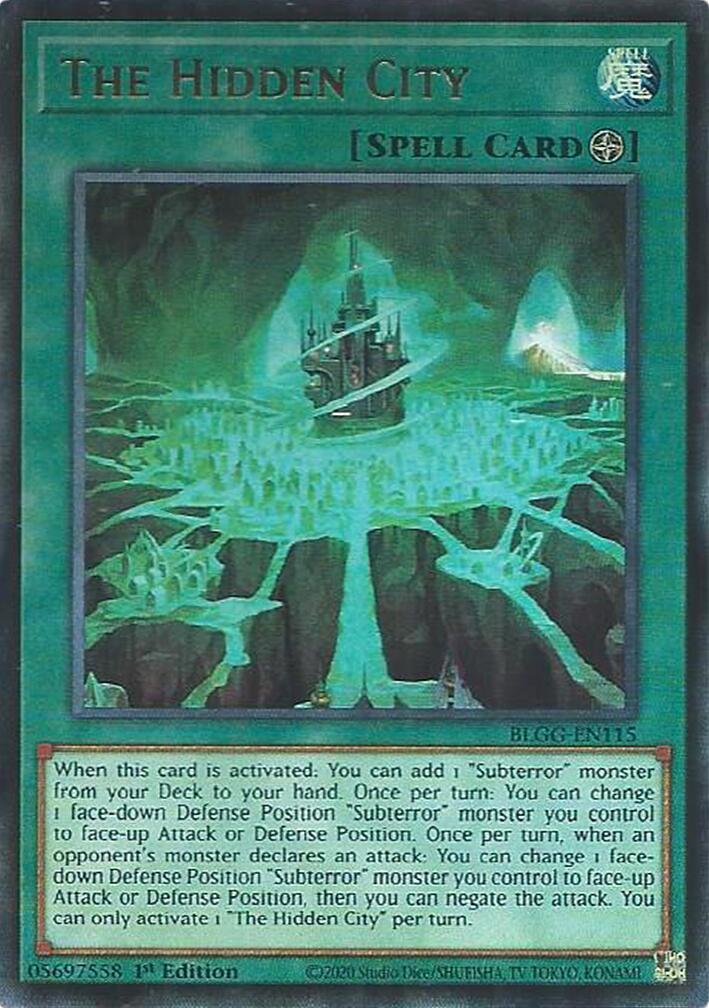 The Hidden City [BLGG-EN115] Ultra Rare | Galaxy Games LLC