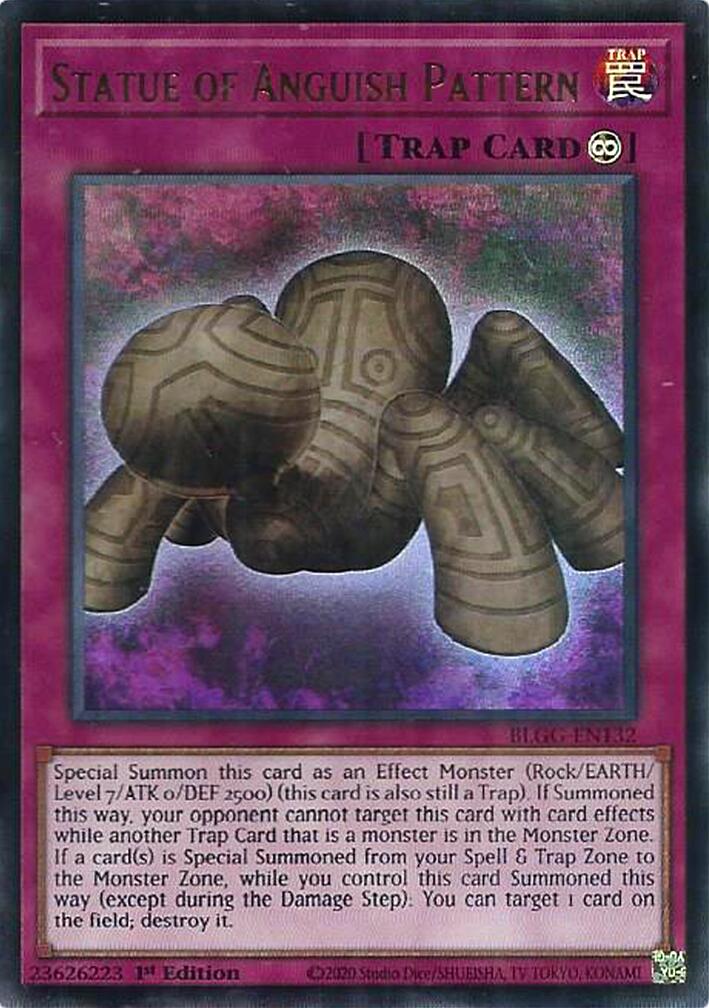 Statue of Anguish Pattern [BLGG-EN132] Ultra Rare | Galaxy Games LLC