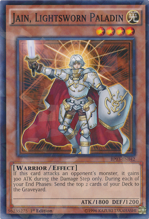 Jain, Lightsworn Paladin [BP03-EN042] Shatterfoil Rare | Galaxy Games LLC