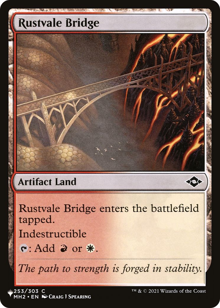 Rustvale Bridge [The List] | Galaxy Games LLC