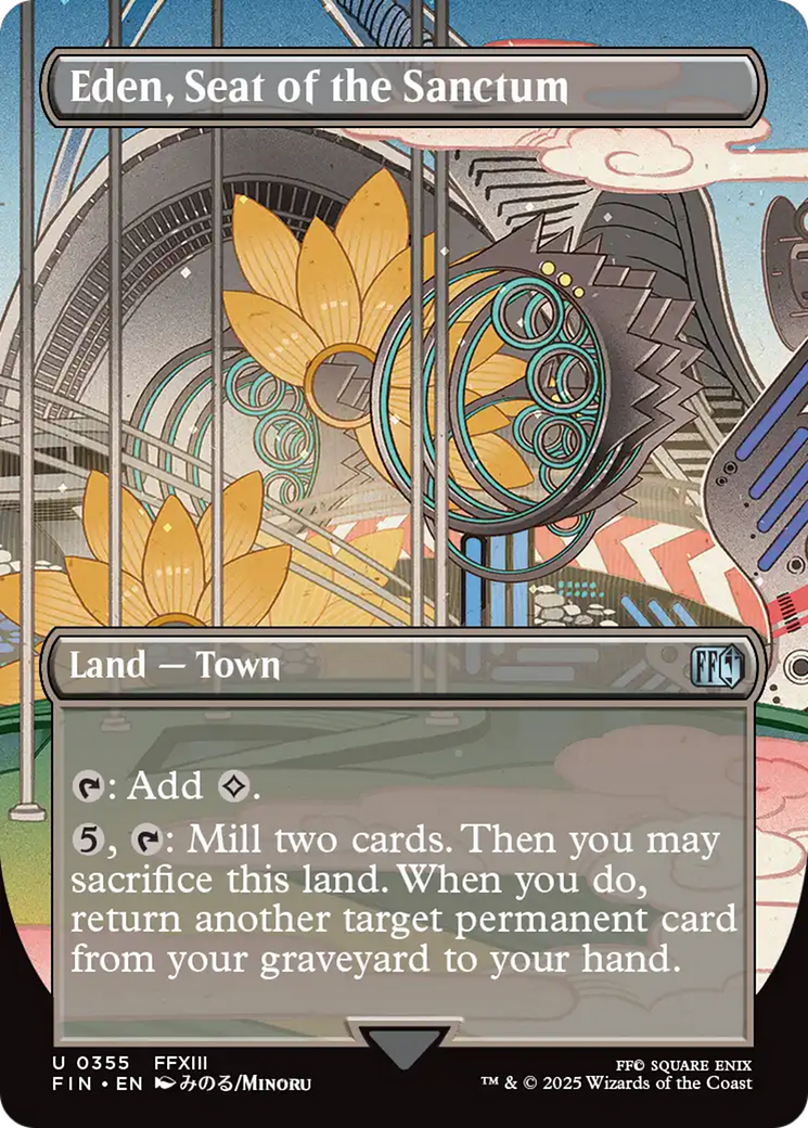 Eden, Seat of the Sanctum (Borderless) [FINAL FANTASY] | Galaxy Games LLC