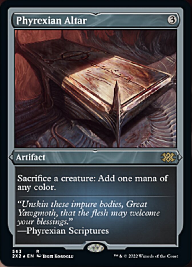 Phyrexian Altar (Foil Etched) [Double Masters 2022] | Galaxy Games LLC