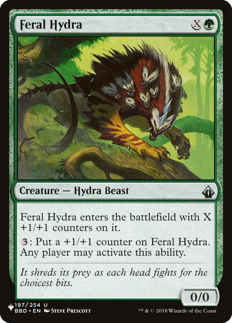 Feral Hydra [The List] | Galaxy Games LLC