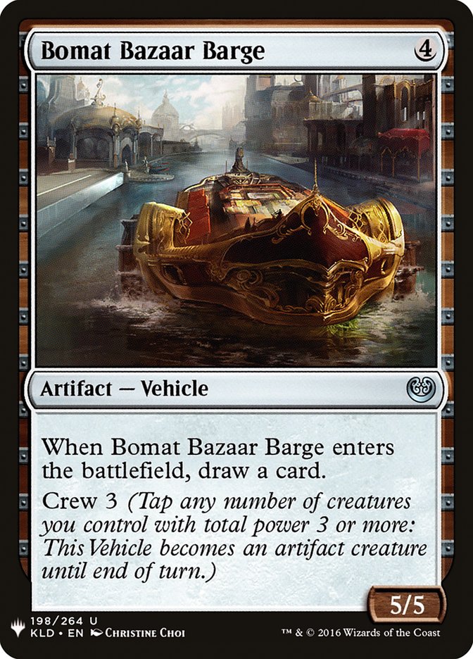 Bomat Bazaar Barge [Mystery Booster] | Galaxy Games LLC