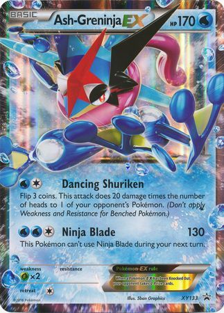 Ash-Greninja EX (XY133) (Jumbo Card) [XY: Black Star Promos] | Galaxy Games LLC