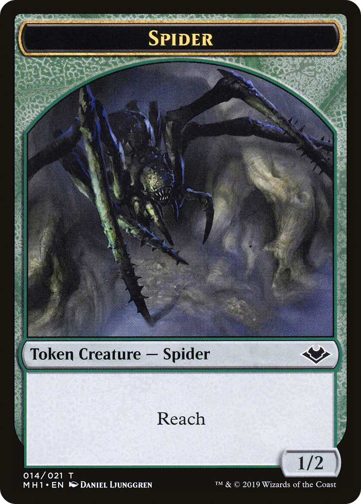 Shapeshifter // Spider Double-Sided Token [Modern Horizons Tokens] | Galaxy Games LLC