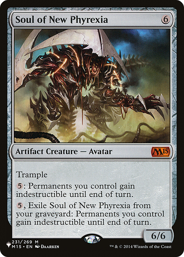 Soul of New Phyrexia [The List] | Galaxy Games LLC