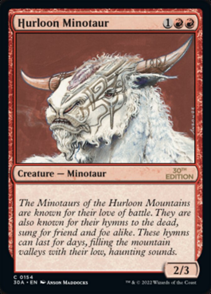 Hurloon Minotaur [30th Anniversary Edition] | Galaxy Games LLC