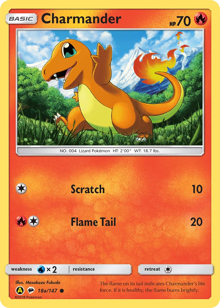 Charmander (18a/147) [Alternate Art Promos] | Galaxy Games LLC