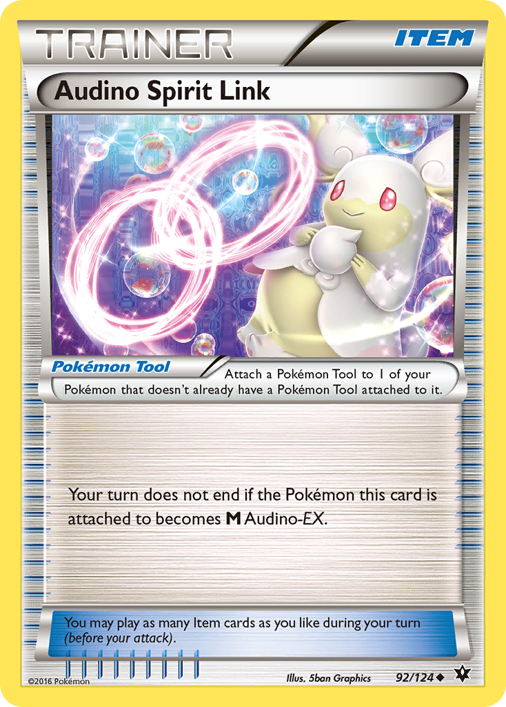 Audino Spirit Link (92/124) [XY: Fates Collide] | Galaxy Games LLC