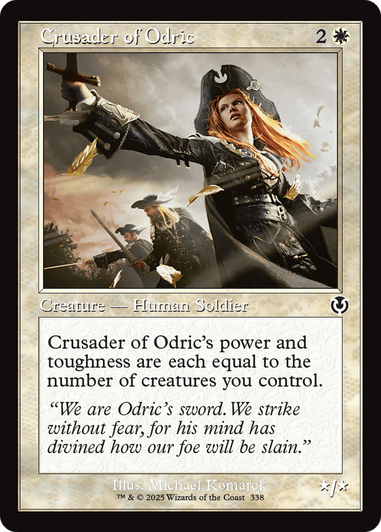 Crusader of Odric (Retro Frame) [Innistrad Remastered] | Galaxy Games LLC