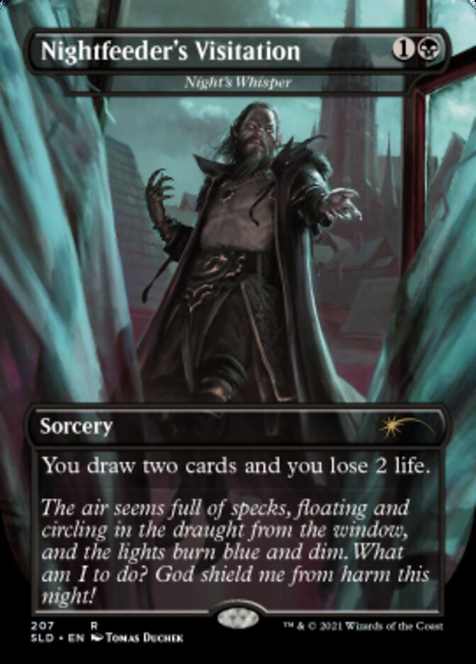 Night's Whisper - Nightfeeder's Visitation [Secret Lair Drop Series] | Galaxy Games LLC