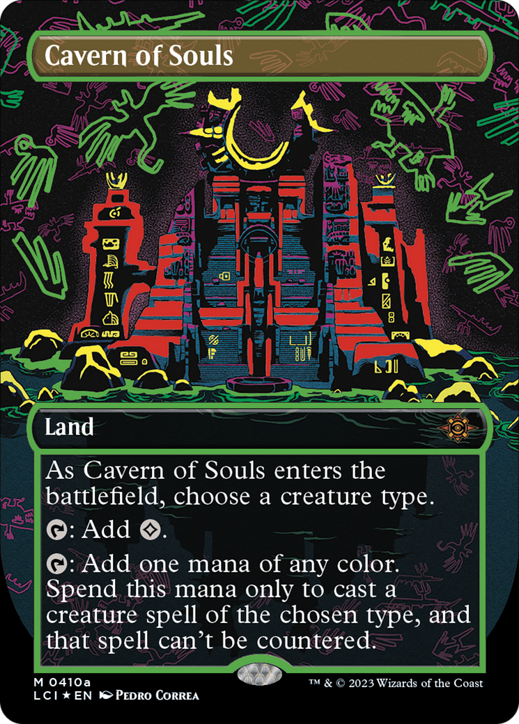 Cavern of Souls (0410a) (Borderless) [The Lost Caverns of Ixalan] | Galaxy Games LLC