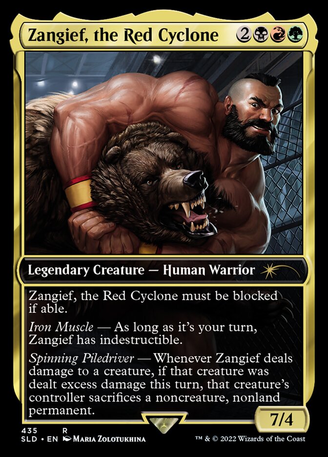 Zangief, the Red Cyclone [Secret Lair Drop Series] | Galaxy Games LLC