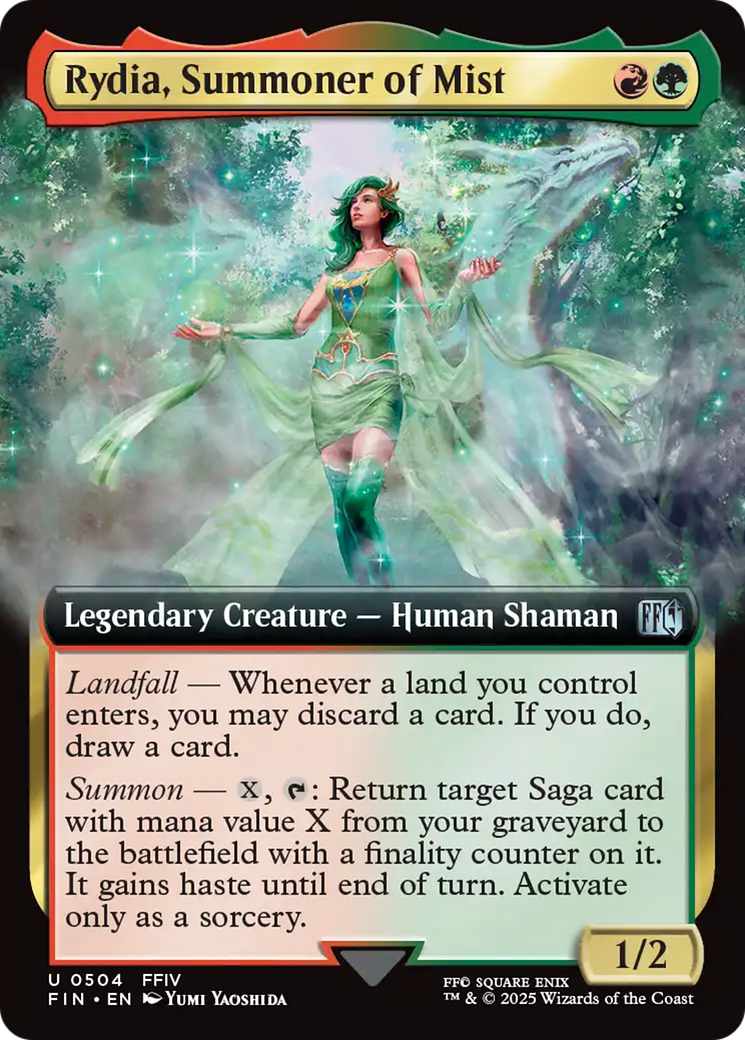 Rydia, Summoner of Mist (Extended Art) [FINAL FANTASY] | Galaxy Games LLC