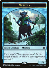 Merfolk // Treasure Double-Sided Token [Friday Night Magic 2018] | Galaxy Games LLC