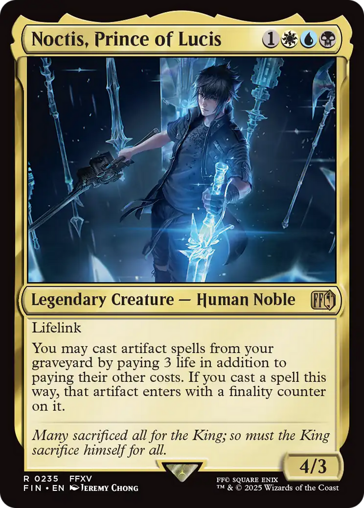 Noctis, Prince of Lucis [FINAL FANTASY] | Galaxy Games LLC