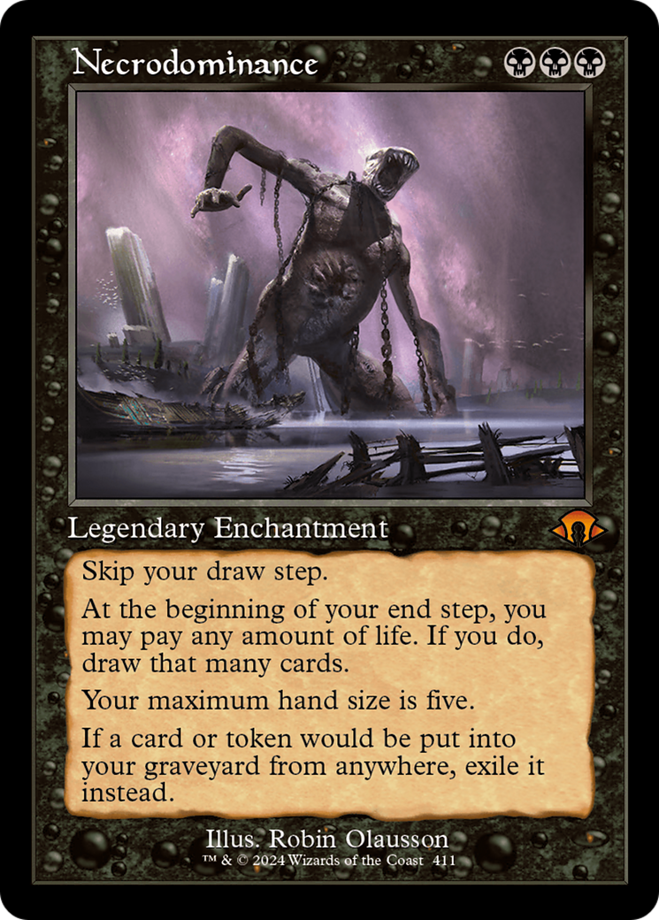 Necrodominance (Retro) [Modern Horizons 3] | Galaxy Games LLC
