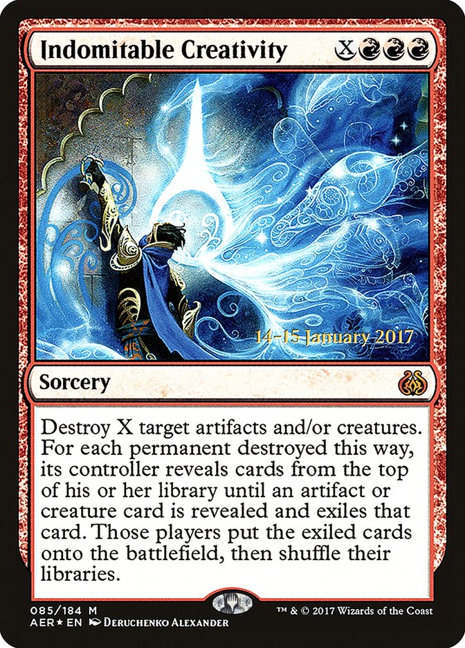 Indomitable Creativity [Aether Revolt Prerelease Promos] | Galaxy Games LLC