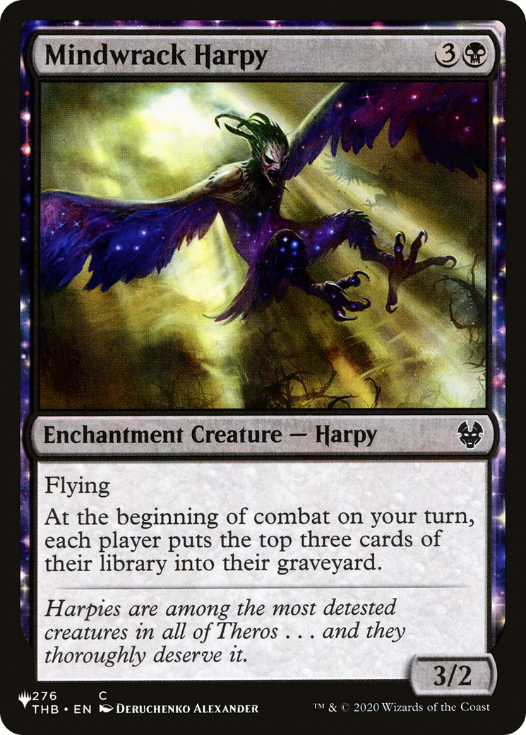 Mindwrack Harpy [The List] | Galaxy Games LLC