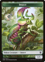 Drake // Insect Double-Sided Token [Zendikar Rising Tokens] | Galaxy Games LLC