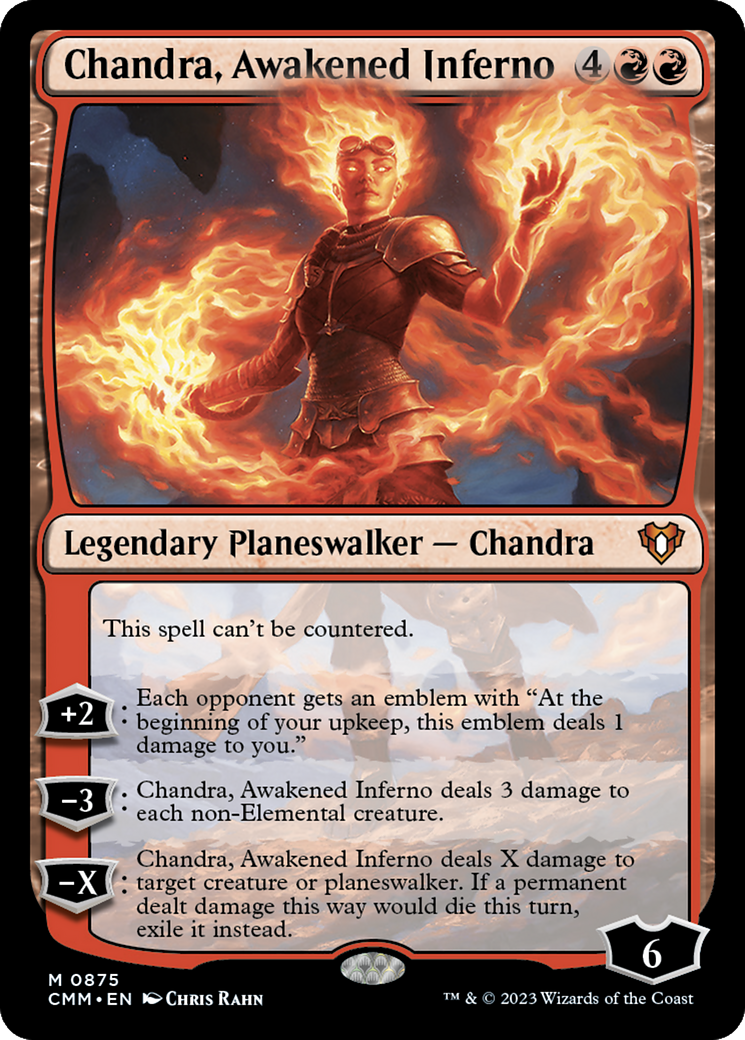 Chandra, Awakened Inferno [Commander Masters] | Galaxy Games LLC