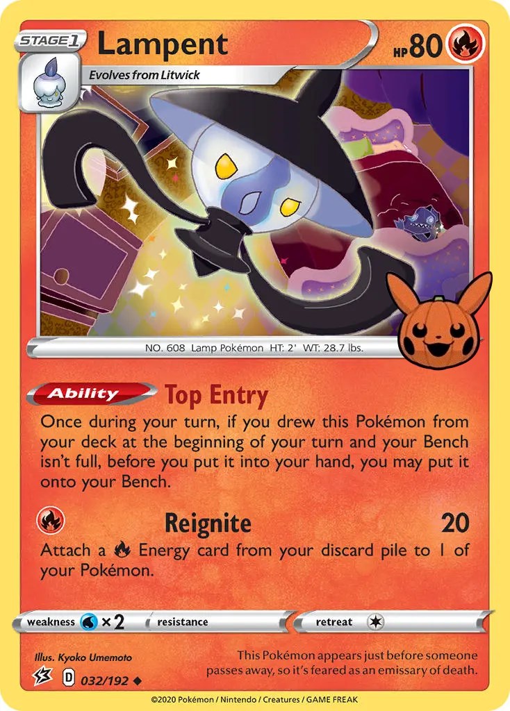 Lampent (032/192) [Trick or Trade] | Galaxy Games LLC