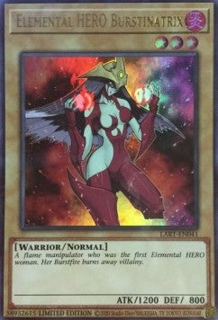 Elemental HERO Burstinatrix [LART-EN041] Ultra Rare | Galaxy Games LLC