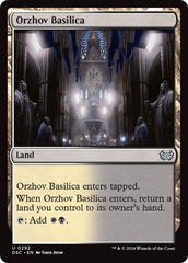 Orzhov Basilica [Duskmourn: House of Horror Commander] | Galaxy Games LLC