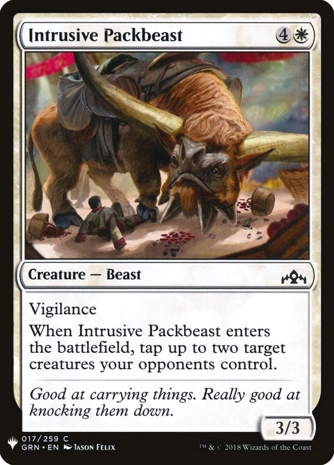 Intrusive Packbeast [Mystery Booster] | Galaxy Games LLC