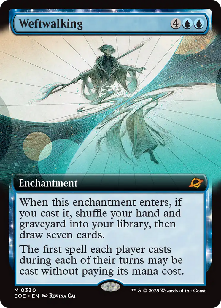 Weftwalking (Extended Art) [Edge of Eternities] | Galaxy Games LLC