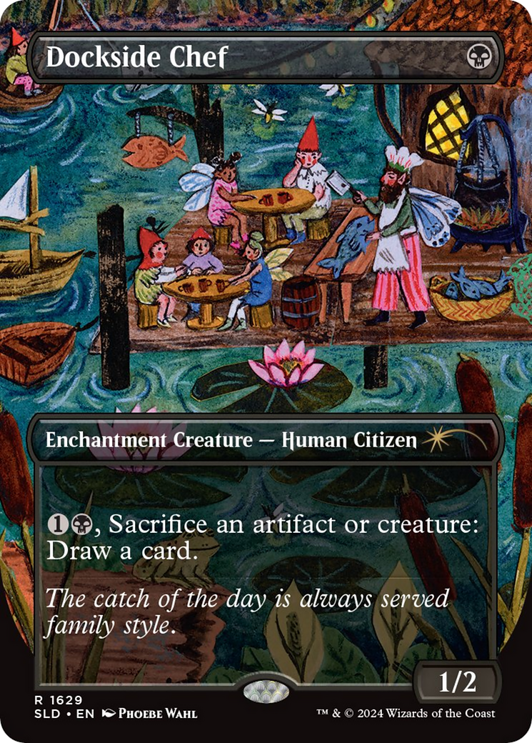 Dockside Chef (Rainbow Foil) [Secret Lair Drop Series] | Galaxy Games LLC