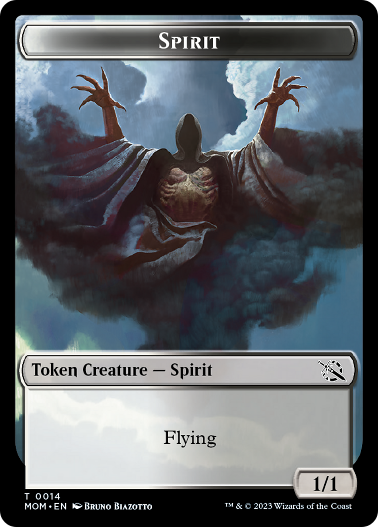 Spirit Token [March of the Machine Tokens] | Galaxy Games LLC